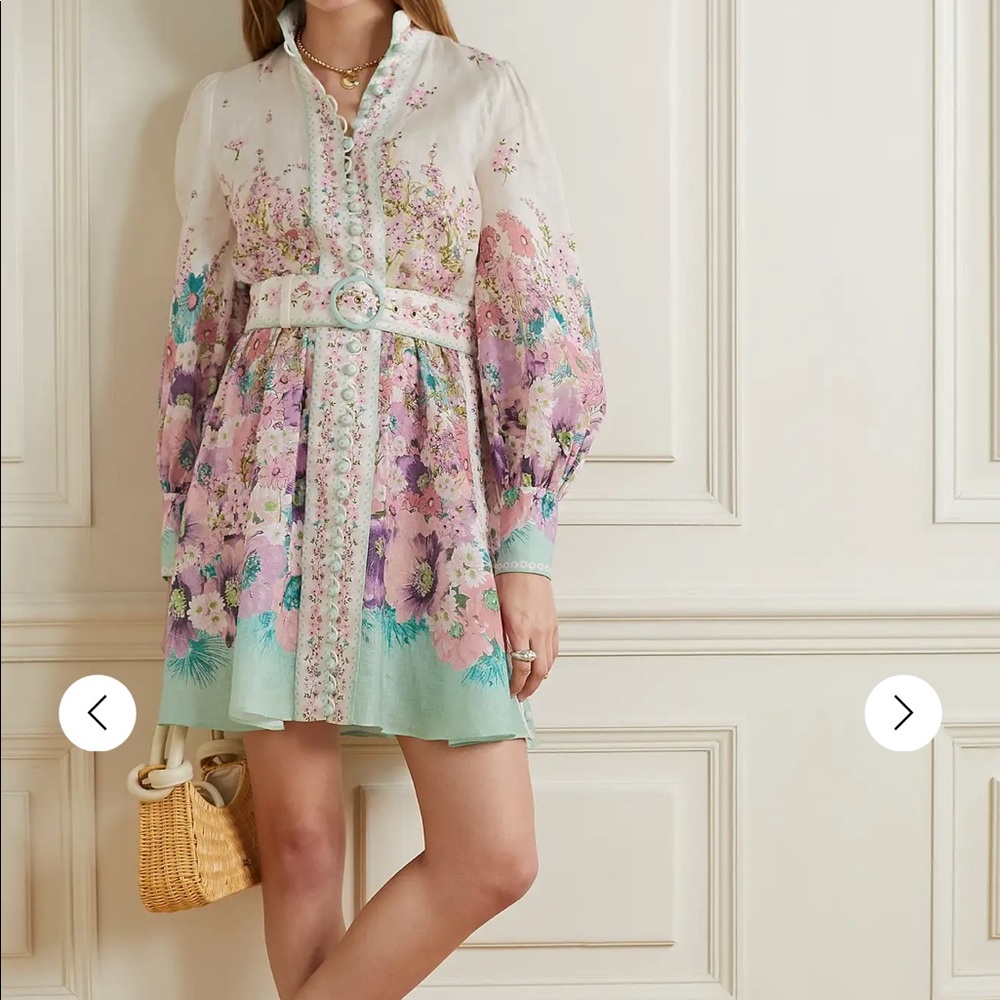 Zimmermann floral dress size 1